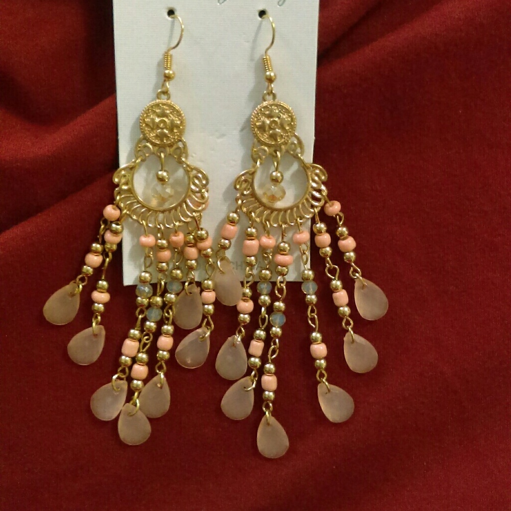 Gorgeous New Bohostyle Chandelier Hippie Earrings